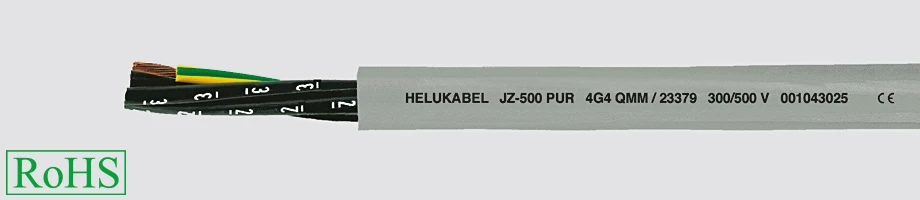 23363JZ-500 PUR 4G1,5 QMM KABEL ELASTYCZNY 300/500V SZARY,IZOL.P