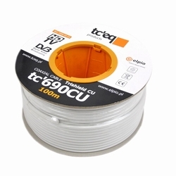 Kabel koncentryczny tc'690CU-113 (RG-6Cu TRISHIELD)