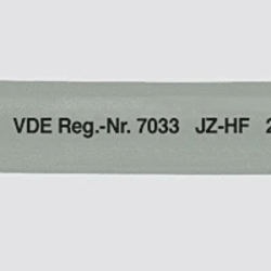 15012JZ-HF 25G0,5 QMM KABEL ELASTYCZNY 300/500V ŻYŁY CZARNE NUME